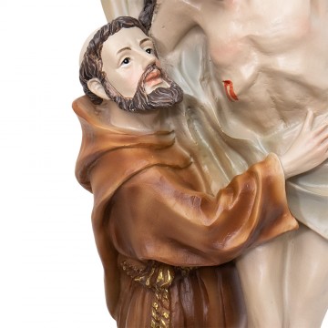 Statua San Francesco e Gesù...