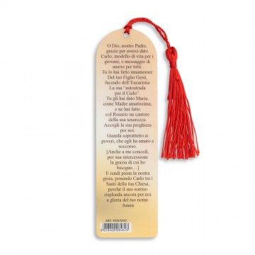 Segnalibro Beato Carlo Acutis