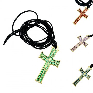 Collana Croce Metallo Dorato