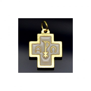 Croce per Collana Alfa e Omega