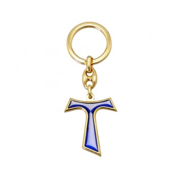 Portachiavi Tau in Metallo