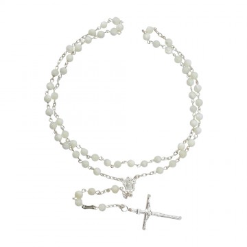 Rosario Collana in Argento