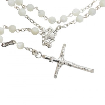 Rosario Collana in Argento