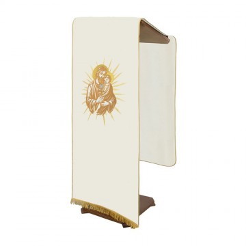 Coprileggio con Ricamo San...