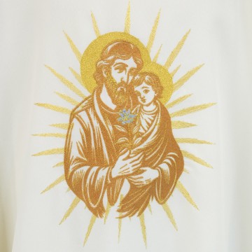 Coprileggio con Ricamo San...