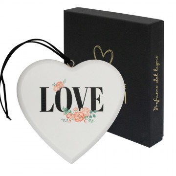 Cuore LOVE in Legno