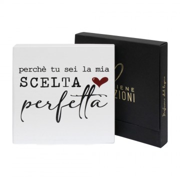 Quadretto Legno con Dedica