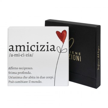 Quadretto in legno AMICIZIA...