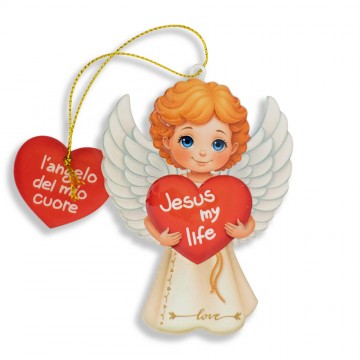 Magnete Angelo con Frase...