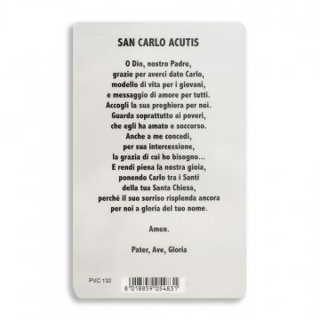Card San Carlo Acutis