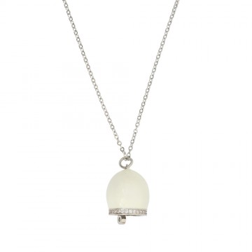 Collana Campanella Bianca...