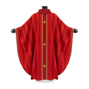Casula Rossa Rigata con...