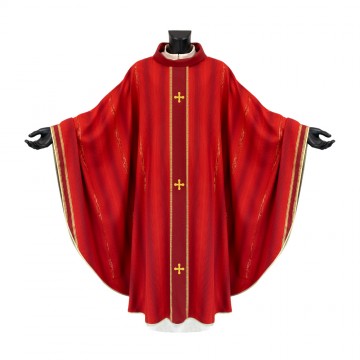 Casula Rossa Rigata con...