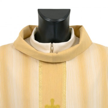 Casula Avorio Rigata con...