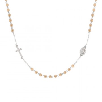 Collana Rosario in Argento...
