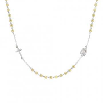 Collana Rosario in Argento...
