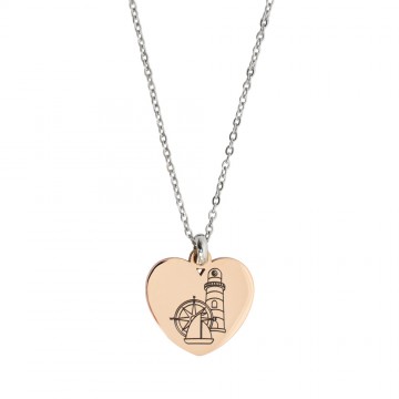 Collana con Cuore Mamma sei...