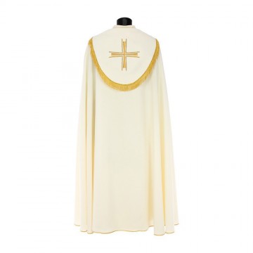 Piviale con Ricamo JHS e Croce