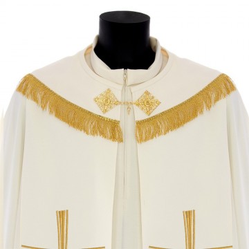 Piviale con Ricamo JHS e Croce