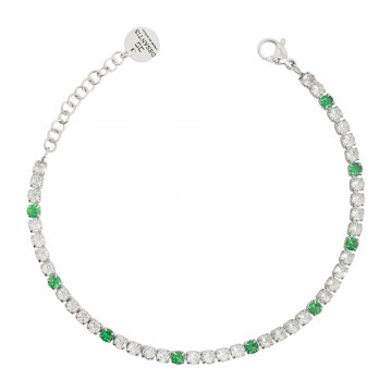 Bracciale Tennis Acciaio...