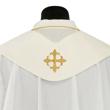 Stola Ricamata con Frangia...