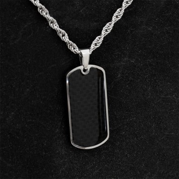 Collana Amen con Placca in...