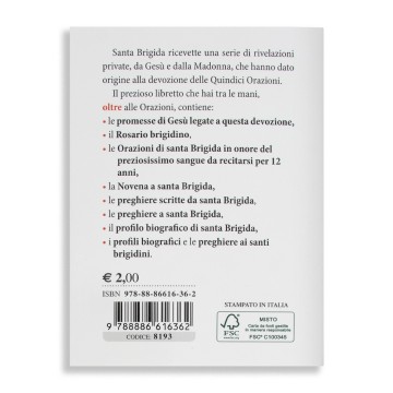 Libretto Quindici Orazioni...