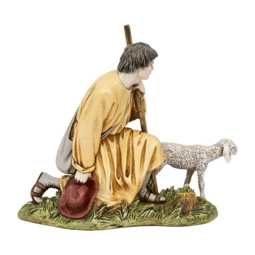 Statua Pastore in Ginocchio...