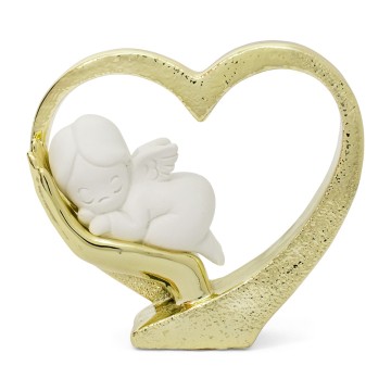 Cuore Dorato con Angioletto...