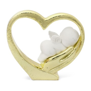 Cuore Dorato con Angioletto...