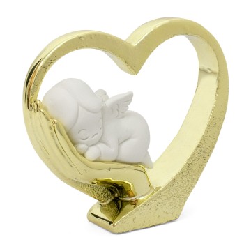 Cuore Dorato con Angioletto...