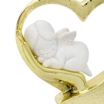 Cuore Dorato con Angioletto...