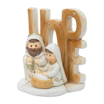 Mini Natività con scritta HOPE