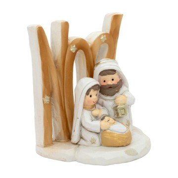 Mini Natività con Scritta NOEL