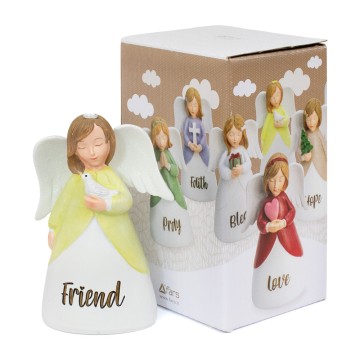 Angelo Colorato in Resina...