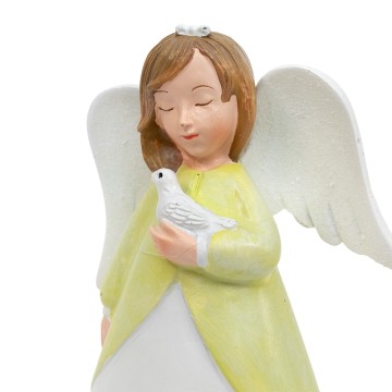 Angelo Colorato in Resina...