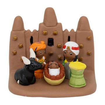 Presepe Mali in Ceramica...