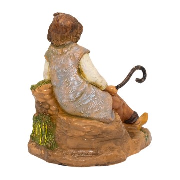 Pastore Seduto con Pecora...