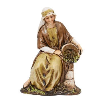 Donna sul Muretto Presepe...