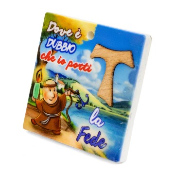 Magnete con Tau e frase...