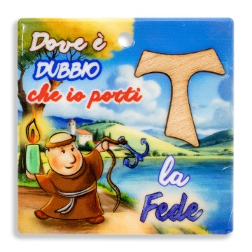 Magnete con Tau e frase...