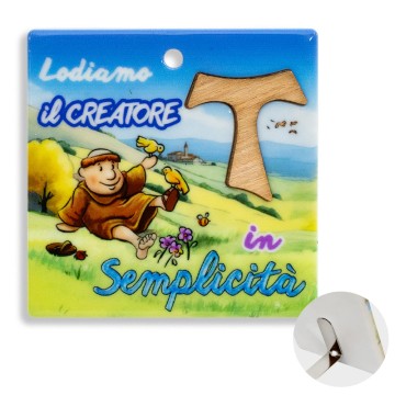 Magnete con Tau e Frase