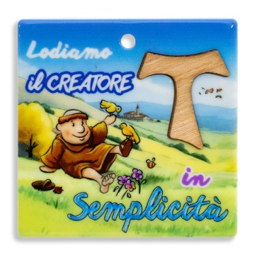 Magnete con Tau e Frase