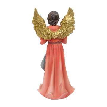 Statua Angelo con Mandolino...