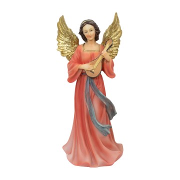 Statua Angelo con Mandolino...