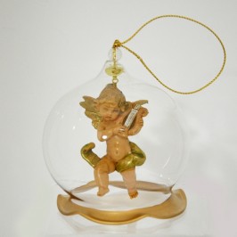 Campana vetro con Angelo