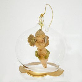 Campana vetro con Angelo