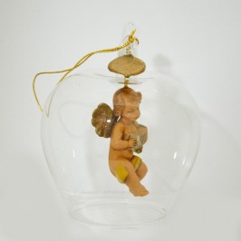 Campana vetro con Angelo