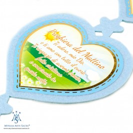 Cuore con Preghiera del Mattino