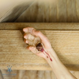 Croce da Campo con Corpo Barocco